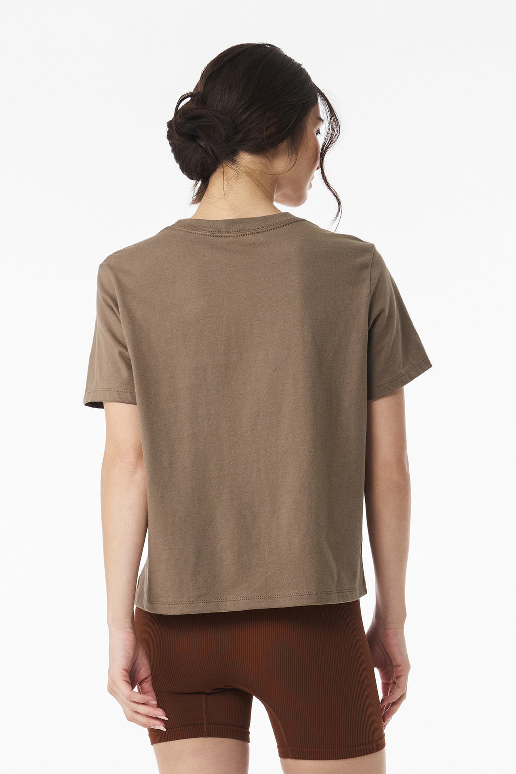 VintageBrn BELLA+CANVAS Women's 6-Ounce Heavyweight Tee BC6110