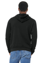 VtgBlack BELLA+CANVAS Unisex Sponge Fleece Pullover Hoodie. BC3719