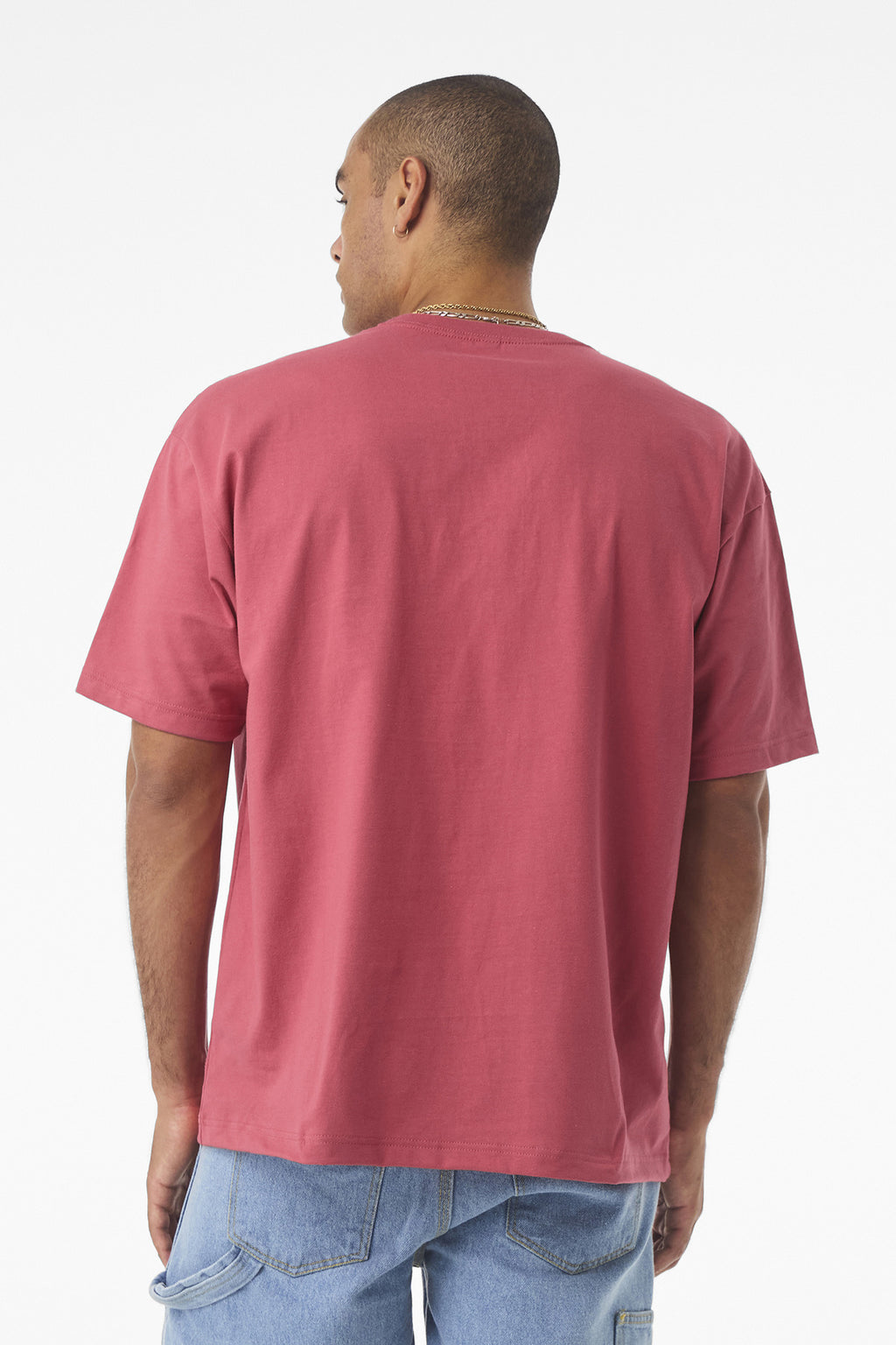 VtgRed BELLA+CANVAS Unisex 7.5-Ounce Heavyweight Tee BC4610