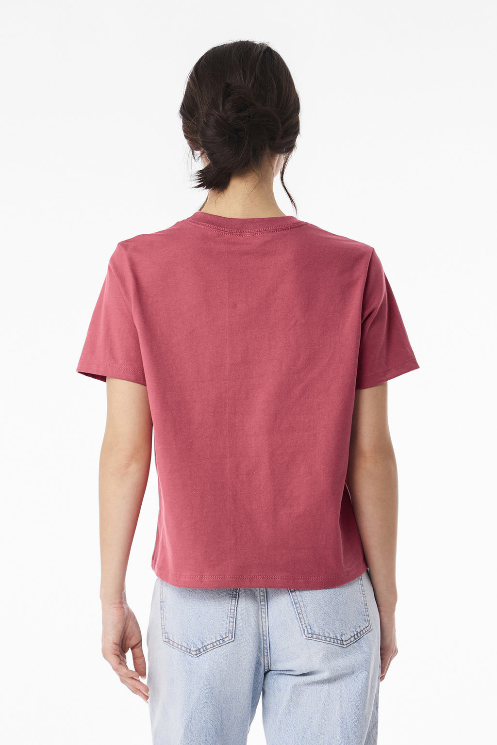 VtgRed BELLA+CANVAS Women's 6-Ounce Heavyweight Tee BC6110