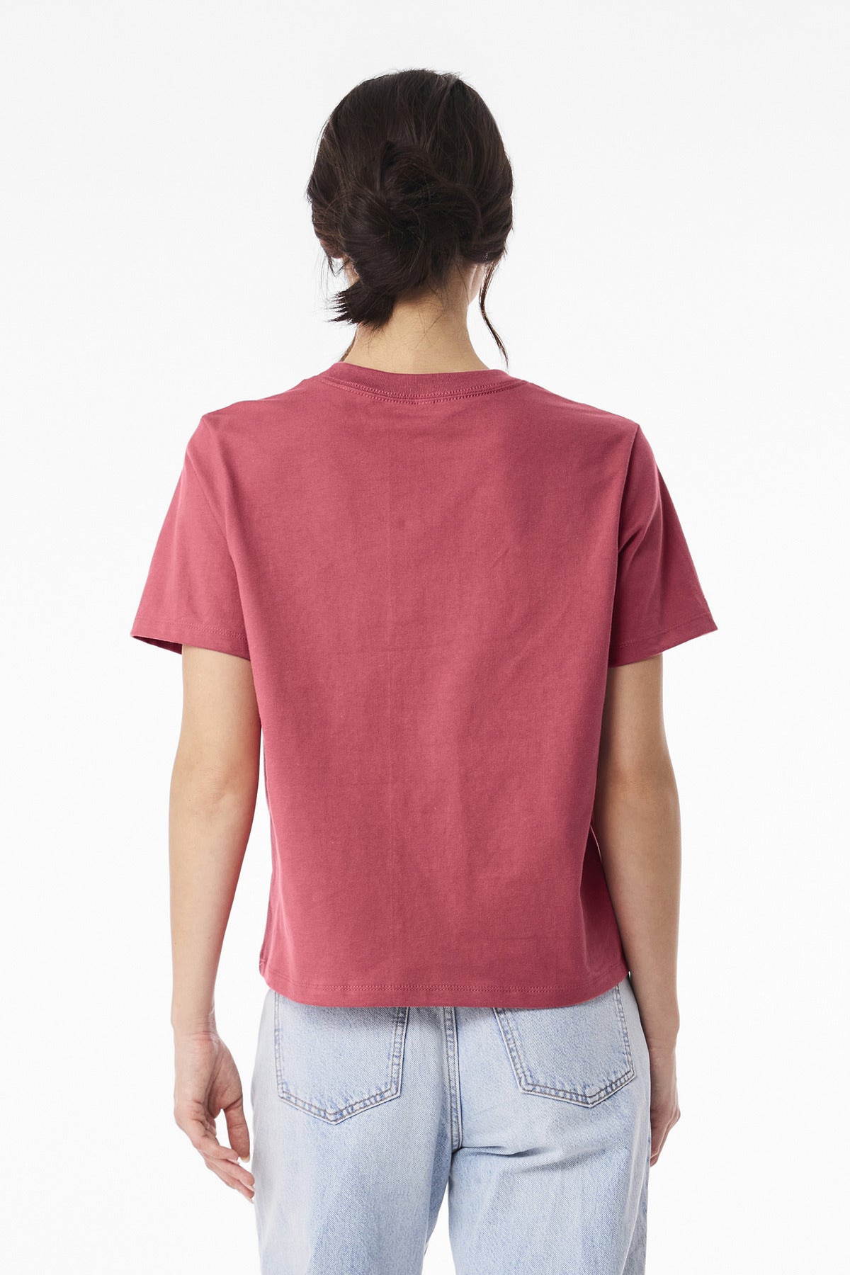 VtgRed BELLA+CANVAS Women's 6-Ounce Heavyweight Tee BC6110