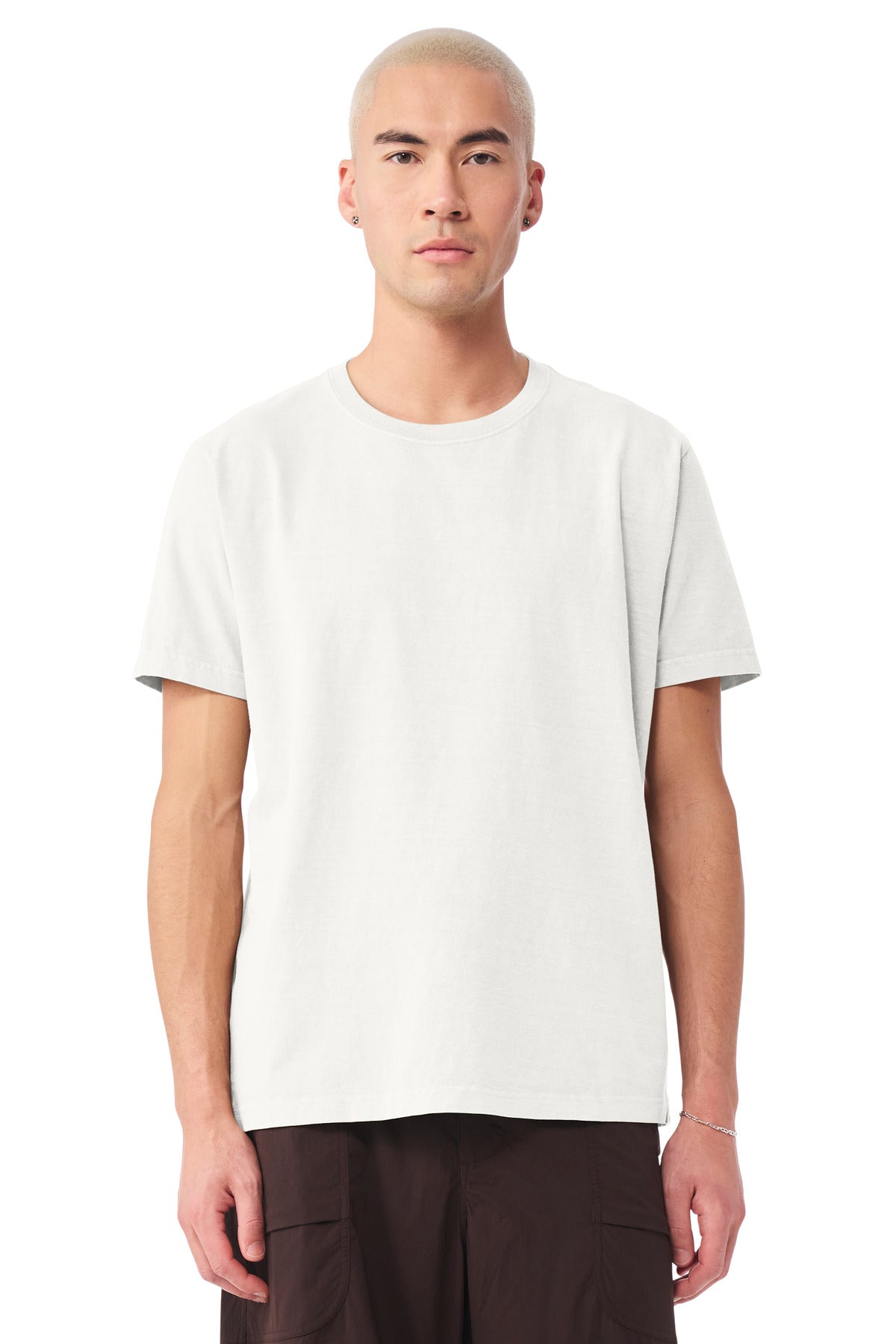 VtgWhite BELLA+CANVAS Unisex Heavyweight Garment-Dyed Tee BC4810GD