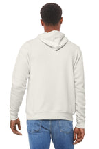 VtgWhite BELLA+CANVAS Unisex Sponge Fleece Pullover Hoodie. BC3719