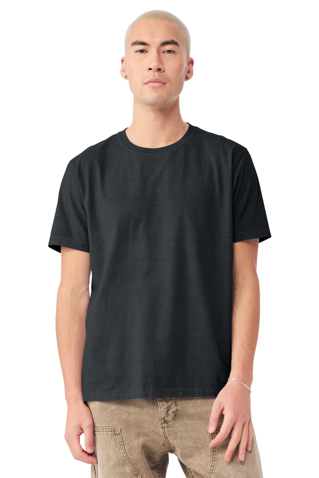 WashedBlk BELLA+CANVAS Unisex Heavyweight Garment-Dyed Tee BC4810GD