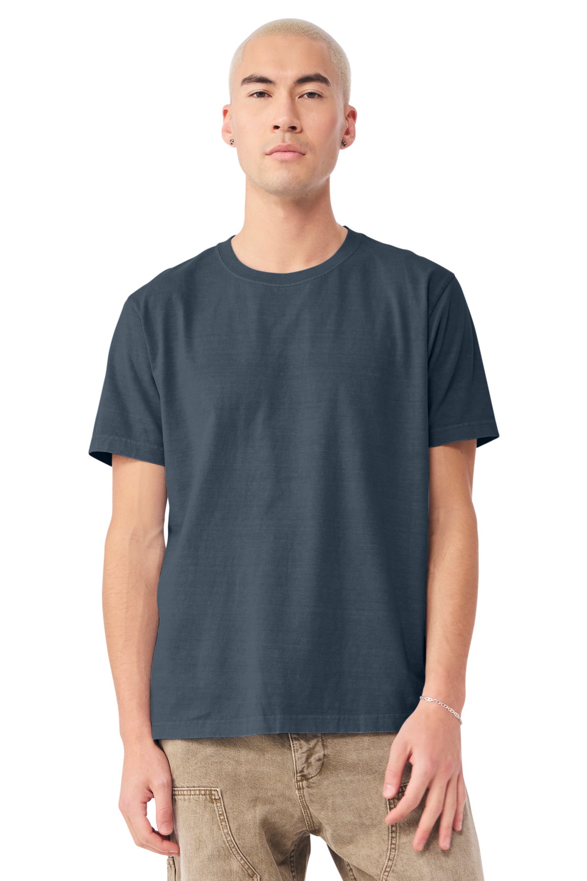 WashedNavy BELLA+CANVAS Unisex Heavyweight Garment-Dyed Tee BC4810GD