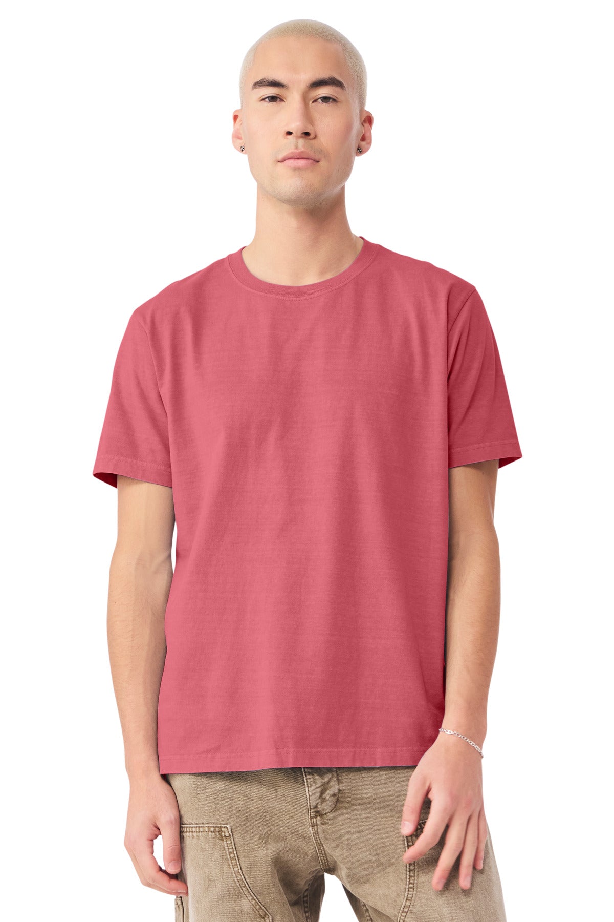 WashedRed BELLA+CANVAS Unisex Heavyweight Garment-Dyed Tee BC4810GD