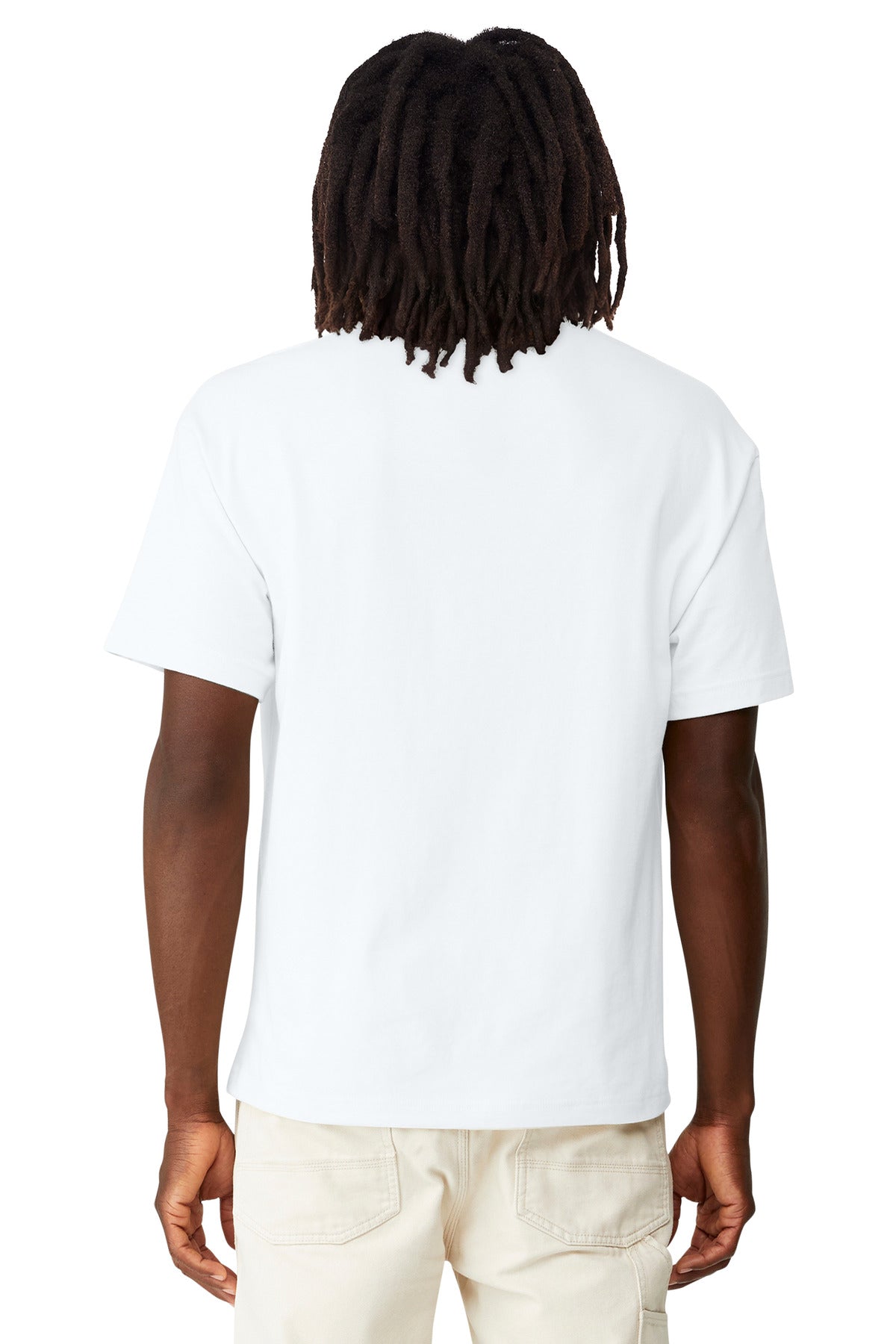 White BELLA+CANVAS Unisex 6-Ounce Heavyweight Tee BC3010
