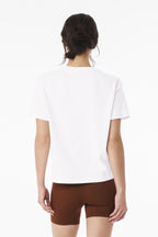 White BELLA+CANVAS Women's 6-Ounce Heavyweight Tee BC6110