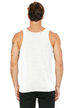Wht Fleck TB BELLA+CANVAS Unisex Jersey Tank. BC3480